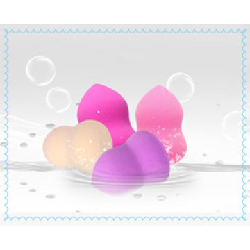 Lovely Makeup Sponge Cosmetic Puff for Cleaning Face Two Color Cosmetic Puff Sponge